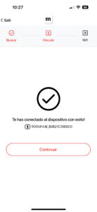 Bluetooth success App - roomonitor