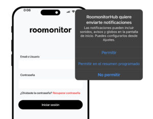 Descargar App - roomonitor