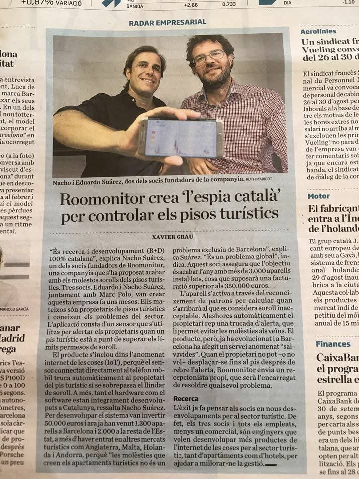 Ignacio y Eduardo Suárez, hace 10 años.